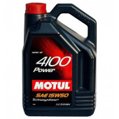 Моторное масло Motul POWER 4100 15W-50 5 л.
