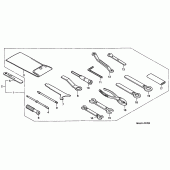 Схема узла: Инструмент для Honda ST1100 Pan-European