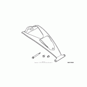 Схема вузла: Leather tank belt (plain) для Honda VTX1800