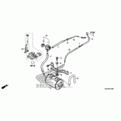 Схема узла: Evap canister для Honda GL1800 Gold Wing