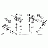 Схема вузла: Шток для Honda VT750 Shadow Deluxe