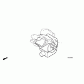 Схема вузла: Комплект прокладок В (EXCEPT VT1100CW / C2W) для Honda VT1100 Shadow