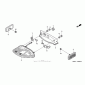 Схема узла: Задний фонарь (Стоп-сигнал) для Honda CBR1000 CBR1000RR Fireblade