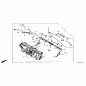 Схема вузла: Дросельна заслонка для Honda CBR1000 CBR1000RR Fireblade