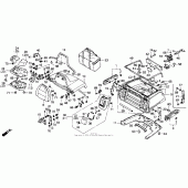 Схема вузла: Trunk box для Honda GL1500 Gold Wing Interstate