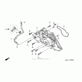 Схема узла: Водяной насос для Honda ST1100 Pan-European