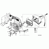 Схема вузла: Задній ліхтар (Стоп-сигнал) для Honda CMX250 Rebel