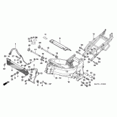 Схема вузла: Рама body / oil cooler для Honda CBR1100XX Blackbird