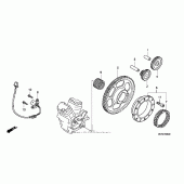 Схема вузла: Pulse generator для Honda VT750 Shadow Spirit