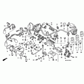 Схема вузла: Жгут проводки / ignition coi l (CB1300S / SA) для Honda CB1300 Super Bol D'Or