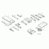 Схема вузла: Інструмент для Honda CB600F Hornet