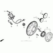 Схема узла: Генератор для Honda XL600 Transalp