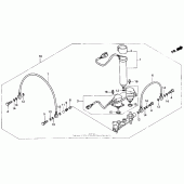 Схема узла: Air distributor для Honda GL1500 Gold Wing Special Edition