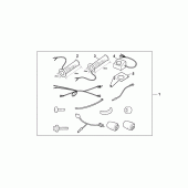 Схема узла: Ручки с подогревом (Опция) для Honda ST1100 Pan-European