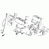 Схема узла: Спидометр для Honda XR250