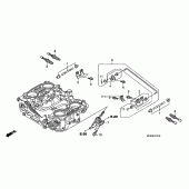 Схема узла: Дроссельная заслонка (COMPONENT PARTS) для Honda ST1300 Pan-European
