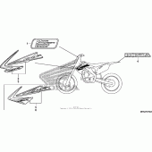 Схема вузла: Marks для Honda CRF450 CRF450R