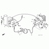 Схема узла: Cruise valve для Honda GL1500 Gold Wing Aspencade
