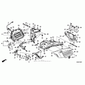 Схема вузла: Cowl для Honda GL1800 Gold Wing F6B Bagger