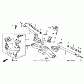 Схема вузла: Кермо для Honda VFR800 Interceptor