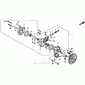 Схема вузла: Масляний насос для Honda XR600