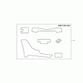 Схема узла: Scuff pad set для Honda ST1100 Pan-European