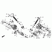 Схема вузла: Карбюратор (components) для Honda VT750 Shadow Deluxe