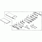 Схема вузла: Інструмент для Honda NT650 Hawk GT