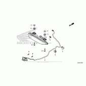 Схема узла: Задний фонарь (Стоп-сигнал) для Honda NC700