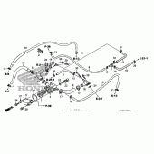Схема вузла: Water pipe для Honda ST1300 Pan-European Police