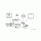 Схема узла: Информационные наклейки (2) для Honda GL1500 Gold Wing Special Edition