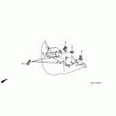 Схема вузла: Обтічник sub harness для Honda GL1500 Gold Wing Special Edition