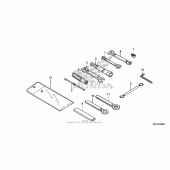 Схема вузла: Інструмент для Honda CTX700