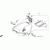 Схема узла: Shelter для Honda ST1100 Pan-European
