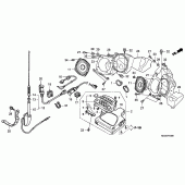 Схема узла: Audio unit для Honda GL1800 Gold Wing