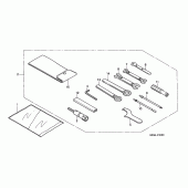 Схема узла: Инструмент для Honda VF750 Magna