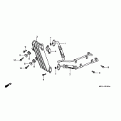 Схема узла: Масляный охладитель для Honda XRV750 Africa Twin