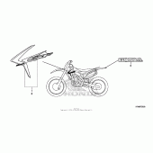 Схема вузла: Mark для Honda CRF250 CRF250R