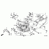 Схема вузла: Рама для Honda CRF450 CRF450X