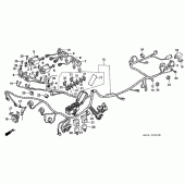 Схема вузла: Електрообладнання для Honda CBR1000 CBR1000F
