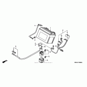Схема вузла: Акумулятор для Honda VFR800 Interceptor