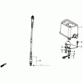 Схема вузла: Trip meter 88-91 для Honda XR250