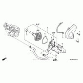 Схема вузла: Водяний насос для Honda CBR900RR CBR954RR Fireblade