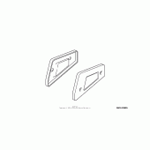 Схема узла: Floorboard lower cover (passenger) (chrome) для Honda GL1800 Gold Wing