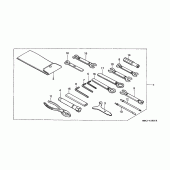Схема вузла: Інструмент для Honda VT750 Shadow ACE