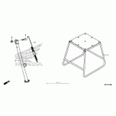Схема вузла: Підставка для Honda CRF450 CRF450X