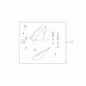 Схема вузла: Hugger repsol replica для Honda CBR1000 CBR1000RR (ABS) Fireblade