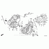 Схема вузла: Картер двигуна для Honda CBR300R