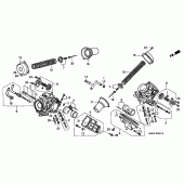 Схема вузла: Карбюратор (COMPONENT PARTS) для Honda VT1100 Shadow Aero