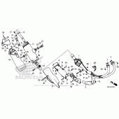 Схема вузла: Вихлопна система для Honda CRF1000 Africa Twin